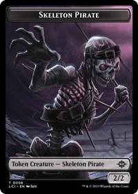 Skeleton Pirate Token, The Lost Caverns of Ixalan