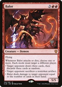 Balor, Promo Pack: The Lost Caverns of Ixalan