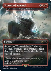 Storms of Yamatai - Anger of the Gods, Secret Lair Drop Series