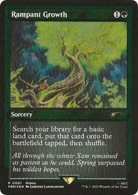 Rampant Growth (Foil Etched), WPN & Gateway Promos