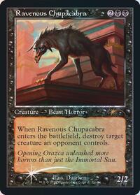 Ravenous Chupacabra (Retro Frame), Open House Promos