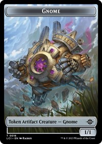 Gnome // Skeleton Pirate Double-Sided Token, The Lost Caverns of Ixalan