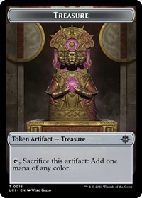 Treasure (0018) // Golem Double-Sided Token