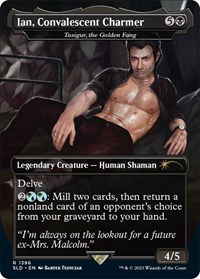 Ian, Convalescent Charmer - Tasigur, the Golden Fang, Secret Lair Drop Series