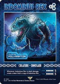 Indominus Rex - Polyraptor, Secret Lair Drop Series