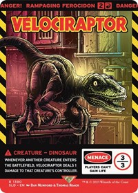 Velociraptor - Rampaging Ferocidon, Secret Lair Drop Series