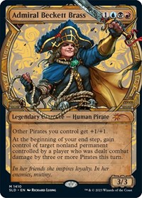 Admiral Beckett Brass, Secret Lair Drop Series