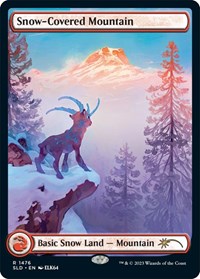 Snow-Covered Mountain (1476), Secret Lair Drop Series