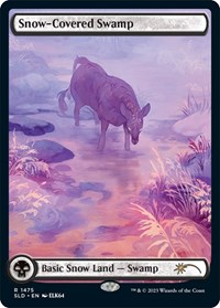 Snow-Covered Swamp (1475), Secret Lair Drop Series