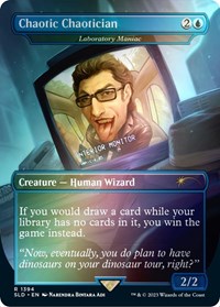 Chaotic Chaotician - Laboratory Maniac (Rainbow Foil), Secret Lair Drop Series