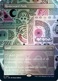 Homeward Path (1467) (Rainbow Foil), Secret Lair Drop Series