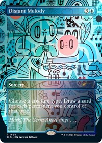 Distant Melody (1464) (Rainbow Foil), Secret Lair Drop Series