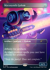 Mycosynth Golem (Rainbow Foil), Secret Lair Drop Series