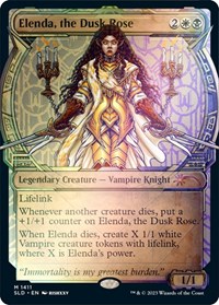 Elenda, the Dusk Rose (Rainbow Foil), Secret Lair Drop Series