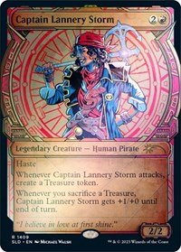 Captain Lannery Storm (Rainbow Foil), Secret Lair Drop Series