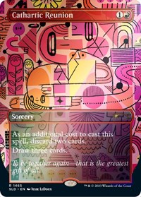 Cathartic Reunion (1465) (Rainbow Foil), Secret Lair Drop Series