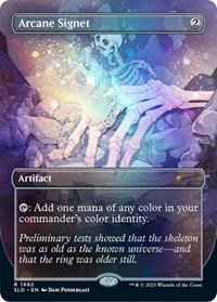 Arcane Signet (1492) (Galaxy Foil), Secret Lair Drop Series