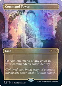 Command Tower (1496) (Galaxy Foil), Secret Lair Drop Series