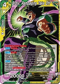 Broly, Rampaging Take Off (Zenkai Series Tournament Pack Vol.6)