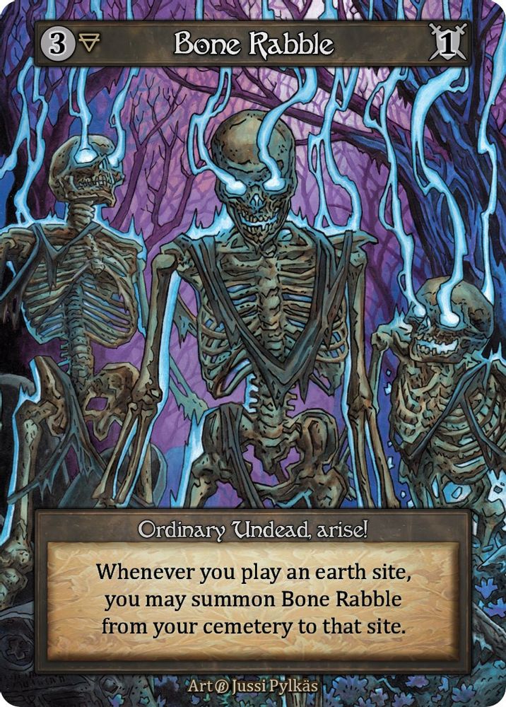 Bone Rabble (Store Alternate Art Promo), Standard, front