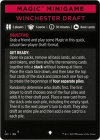 Magic Minigame: Winchester Draft, The Lost Caverns of Ixalan