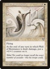 Wall of Resistance, Mirage