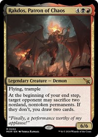 Rakdos, Patron of Chaos, Murders at Karlov Manor
