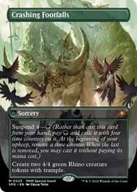 Crashing Footfalls (Borderless), Special Guests
