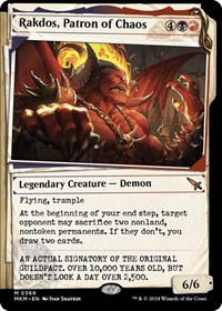 Rakdos, Patron of Chaos (Showcase) (0369), Murders at Karlov Manor