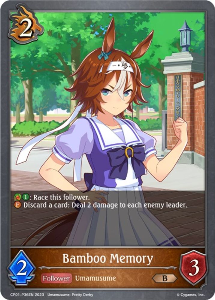 Bamboo Memory - P36EN (Foil), Standard, front