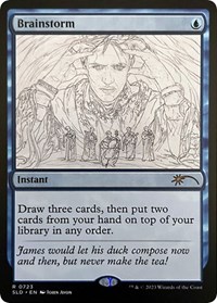 Brainstorm (0723) (Sketch Showcase), Secret Lair Drop Series