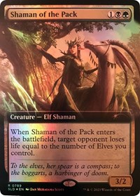 Shaman of the Pack (Extended Art), Secret Lair Drop Series