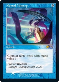 Mental Misstep (Retro Frame) (Eternal Weekend 2023 Promo), Unique and Miscellaneous Promos