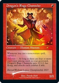 Dragon's Rage Channeler (Retro Frame) (Eternal Weekend 2023 Promo), Unique and Miscellaneous Promos