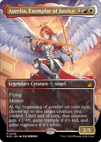 Aurelia, Exemplar of Justice (Anime Borderless), Ravnica Remastered