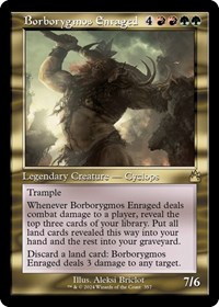 Borborygmos Enraged (Retro Frame), Ravnica Remastered
