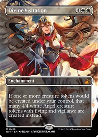 Divine Visitation (Anime Borderless), Ravnica Remastered