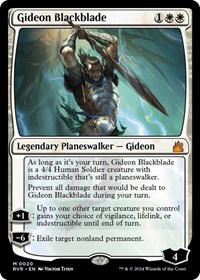 Gideon Blackblade, Ravnica Remastered