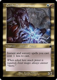Goblin Electromancer (Retro Frame), Ravnica Remastered