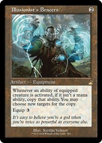 Illusionist's Bracers (Retro Frame), Ravnica Remastered