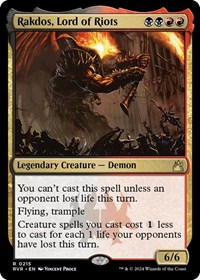 Rakdos, Lord of Riots, Ravnica Remastered