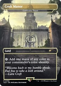 Croft Manor - Command Tower, Secret Lair Drop Series