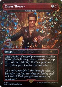 Chaos Theory - Chaos Warp, Secret Lair Drop Series