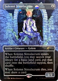 Solemn Simulacrum (0791) (Galaxy Foil), Secret Lair Drop Series