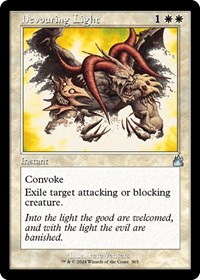 Devouring Light (Retro Frame), Ravnica Remastered