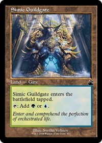 Simic Guildgate (Retro Frame), Ravnica Remastered