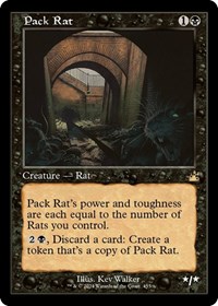 Pack Rat (Retro Frame), Ravnica Remastered