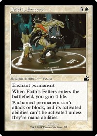Faith's Fetters (Retro Frame), Ravnica Remastered