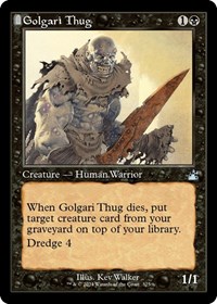 Golgari Thug (Retro Frame), Ravnica Remastered