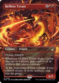 Hellkite Tyrant (Anime Borderless), Ravnica Remastered